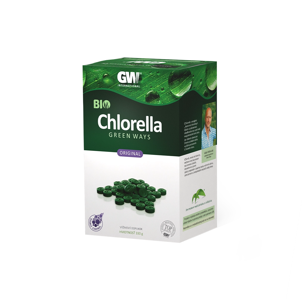 BIO Chlorella Green Ways tablety 330g